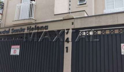 Apartamento de 44m², 2 quartos, 1 suíte, 2 banheiros, cozinha integrada e 1 vaga, na vila Guacá.
