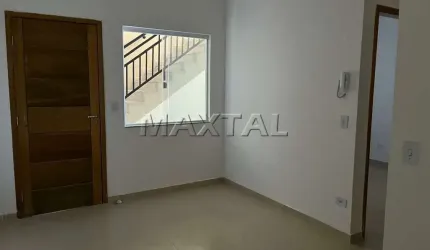 Apartamento à venda novo  com 45m² e 2 dormitórios e sala, no Jardim São Paulo.