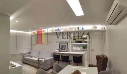 Apartamento com 3 quartos à venda na Avenida Rouxinol, 540, Moema, São Paulo por R$ 1.300.000