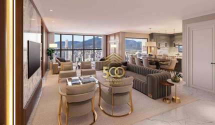 Apartamento com 4 dormitórios à venda, 213 m² por R$ 3.190.000,00 - Meia Praia - Itapema/SC