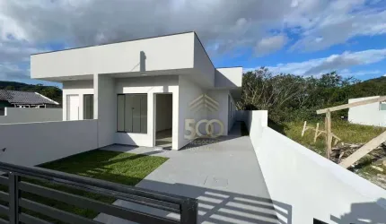 Casa com 3 dormitórios à venda, 76 m² por R$ 450.000,00 - Forquilhas - São José/SC