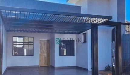 Casa com 3 dormitórios à venda, 96 m² por R$ 430.000,00 - Jardim Paulista III - Maringá/PR