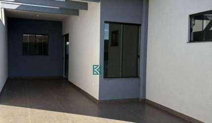 Casa com 1suíte + 2 quartos à venda, 76 m² por R$ 300.000 - Aurora II - Sarandi/PR