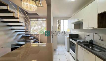 Apartamento Duplex semi-mobiliado com 1suíte + 1 quarto para alugar, 114 m² por R$ 2.380/mês - Zona 06 - Maringá/PR