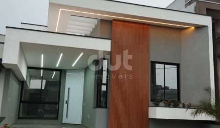 Casa em condomínio fechado com 3 quartos à venda na Avenida Mario Gil, 650, Loteamento Park Gran Reserve, Indaiatuba, 160 m2 por R$ 1.272.000