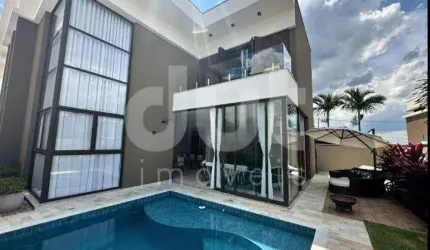 Casa em condomínio fechado com 3 quartos à venda na Rua Sérgio Bortolotto, 220, Loteamento Parque dos Alecrins, Campinas, 293 m2 por R$ 2.990.000