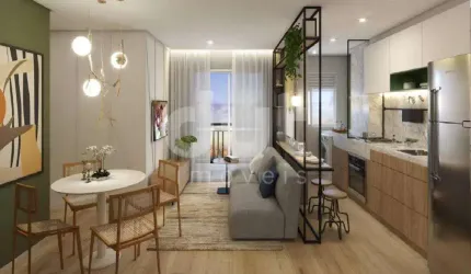 Apartamento com 2 quartos à venda na Avenida Aquidaban, 41, Vila Lídia, Campinas, 45 m2 por R$ 364.000