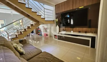 Casa em condomínio fechado com 3 quartos à venda na Rua Jacarandá Brasiliana, 2364, Residencial Real Parque Sumaré, Sumaré, 200 m2 por R$ 1.370.000