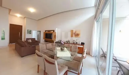 Casa em condomínio fechado com 3 quartos para alugar na Rua Sérgio Bortolotto, 220, Loteamento Parque dos Alecrins, Campinas, 265 m2 por R$ 15.900