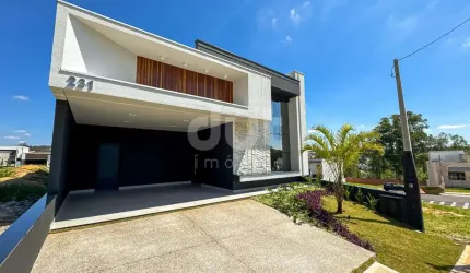 Casa em condomínio fechado com 3 quartos à venda na Avenida Mario Gil, 650, Loteamento Park Gran Reserve, Indaiatuba, 202 m2 por R$ 1.750.000