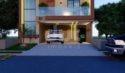 Casa em condomínio fechado com 3 quartos à venda na Avenida Presidente Juscelino Kubitschek de Oliveira, 1, Jardim Flamboyant, Paulínia, 200 m2 por R$ 1.490.000