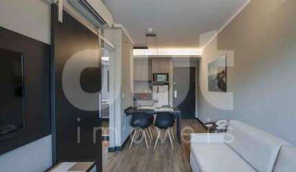Apartamento com 1 quarto para alugar na Rua Alecrins, 745, Cambuí, Campinas, 40 m2 por R$ 4.200