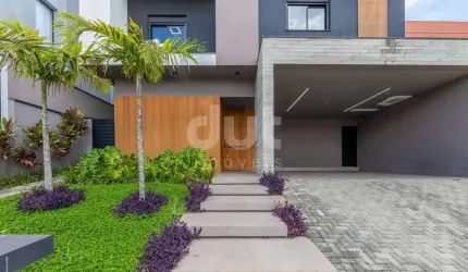 Casa em condomínio fechado com 4 quartos à venda na Rua Sérgio Bortolotto, 220, Loteamento Parque dos Alecrins, Campinas, 275 m2 por R$ 2.990.000