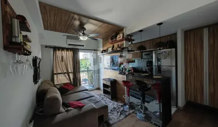Apartamento com 2 quartos à venda na Rua Ositha Sigrist Pongeluppi, 1113, Morumbi, Paulínia, 58 m2 por R$ 480.000
