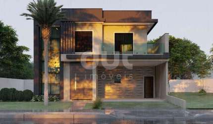 Casa em condomínio fechado com 4 quartos à venda na Avenida Jardim Botânico, 1306, Parque Olívio Franceschini, Hortolândia, 240 m2 por R$ 820.000