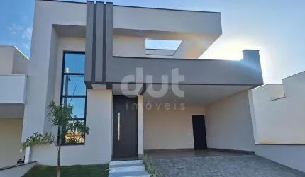 Casa em condomínio fechado com 3 quartos à venda na Avenida Presidente Juscelino Kubitschek de Oliveira, 1, Jardim Flamboyant, Paulínia, 156 m2 por R$ 1.195.000