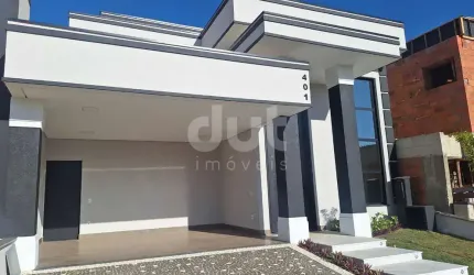 Casa em condomínio fechado com 3 quartos à venda na Rua Sebastião Cardoso, 168, Parque Brasil 500, Paulínia, 198 m2 por R$ 1.885.000