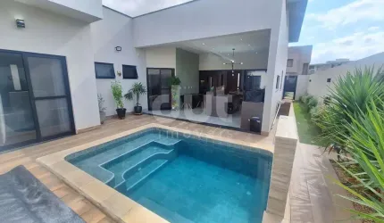 Casa em condomínio fechado com 3 quartos para alugar na Estrada Municipal Adelina Segantini Cerqueira Leite, 100, Alphaville, Campinas, 186 m2 por R$ 14.500