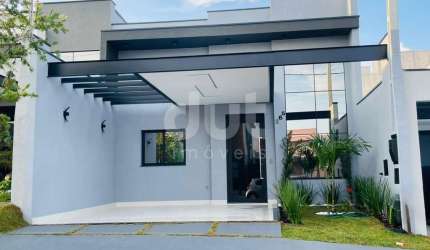 Casa em condomínio fechado com 3 quartos à venda na Avenida Gentil Martins, 704, Jardins do Império, Indaiatuba, 108 m2 por R$ 1.060.000