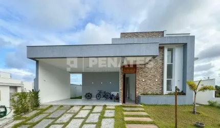 Casa no Condomínio Monte Carlo com 161 m² - Parque das nações/Parnamirim