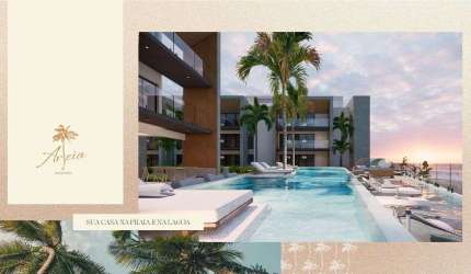 Apartamento com 2 dormitórios à venda, 94 m² por R$ 676.574 - Praia de Tabatinga - Nísia Floresta/RN