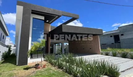 Casa no Condomínio Horizonte Macaíba, 3/4, 3 suítes, 02 vagas, em Macaíba -RN