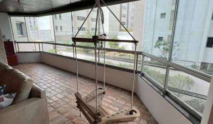 Apartamento para venda possui 190 metros quadrados com 3 quartos em Campo Belo - São Paulo - SP