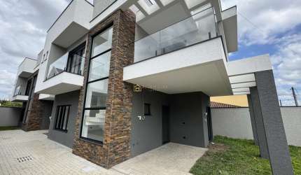 Casa em condomínio fechado com 3 quartos à venda na Rua Miguel Abrão, Portão, Curitiba por R$ 1.370.000