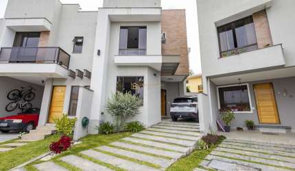 Casa em condomínio fechado com 3 quartos à venda na Rua Dovico Dalprá, Abranches, Curitiba, 116 m2 por R$ 680.000