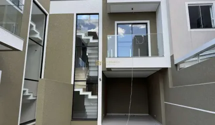 Casa com 3 quartos à venda na Rua Luiz Gallieri, Uberaba, Curitiba, 107 m2 por R$ 799.000