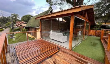 Chalé com 2 Dormitórios, sendo 1 Suíte À VENDA no Condomínio Taba Camping, Atibaia, SP