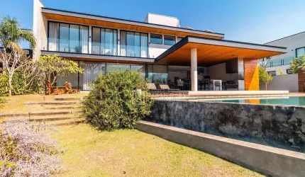 Casa com 4 dormitórios à venda, 462 m² por R$ 4.950.000,00 - Condomínio Figueira Garden - Atibaia/SP