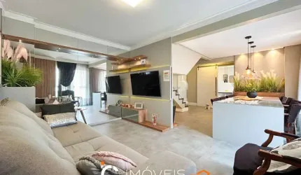 Apartamento com 3 dormitórios sendo 1 suíte à venda, 140 m² por R$ 795.000 - Ponta Aguda - Blumenau/SC