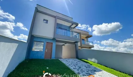 Sobrado com 3 dormitórios à venda, 135 m² por R$ 549.000,00 - Rio Morto - Indaial/SC