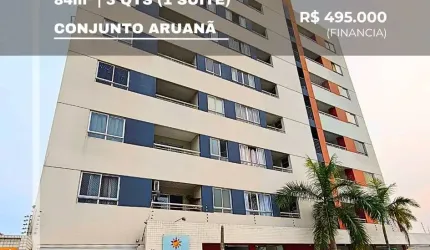 Conjunto Aruanã - 3 Quartos com Suíte - NOVO