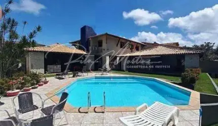 Casa para Venda em Lauro de Freitas, Vilas do Atlântico, 5 dormitórios, 3 suítes, 5 banheiros, 4 vagas