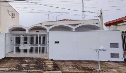 CASA TÉRREA A VENDA EM INDAIATUBA NA REGIÃO CENTRAL COM AMPLO TERRENO E EDÍCULA