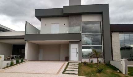 Casa de alto padrão em condomínio à venda em Indaiatuba-SP, Jardim Residencial Dona Maria José: 3 suítes, 3 salas, 5 banheiros, 4 vagas, 286m².