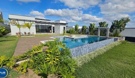Casa em Condomínio de Luxo no Jardim Indaiatuba Golf: 4 Quartos, 4 Suítes, 3 Salas e 373,65 m² de Área!