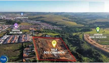 Terreno à venda em Indaiatuba-SP, na Vila dos Canários, com 150,00 m² de área! Aproveite esta oportunidade única!