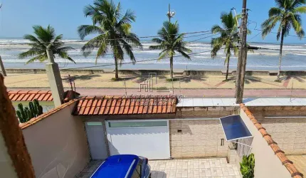 Casa Frente total ao Mar.
