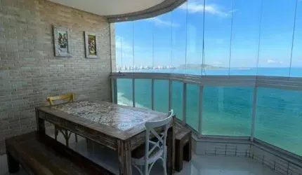 Apartamento com 3 quartos frente mar à venda na Praia do Morro - Guarapari