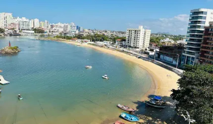 Apartamento com 3 quartos frente p/ mar à venda na Prainha de Muquiçaba - Guarapari/ES
