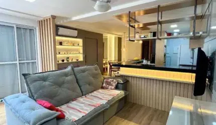 Apartamento com 2 dormitórios à venda, 75 m² por R$ 800.000,00 - Praia do Morro - Guarapari/ES