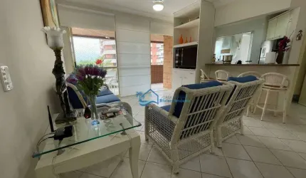 Apartamento com 3 dormitórios para alugar, 109 m² por R$ 9.000,00/mês - Riviera Módulo 6 - Bertioga/SP