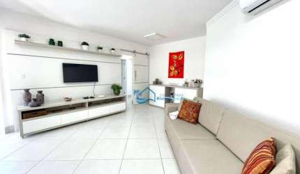 Apartamento com 3 dormitórios para alugar, 114 m² por R$ 2.000,00/dia - Riviera Módulo 6 - Bertioga/SP