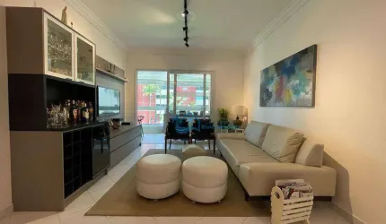 Apartamento com 3 dormitórios para alugar, 115 m² por R$ 3.000,00/dia - Riviera Módulo 02 - Bertioga/SP