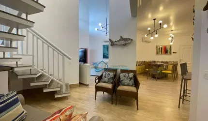 Apartamento com 4 dormitórios para alugar, 257 m² por R$ 3.000,00/dia - Riviera Módulo 2 - Bertioga/SP