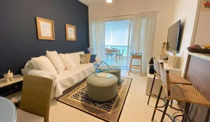 Apartamento com 3 dormitórios para alugar, 106 m² por R$ 1.600,00/dia - Riviera - Módulo 8 - Bertioga/SP