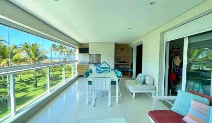 Apartamento com 3 dormitórios para alugar, 132 m² por R$ 23.000,00/mês - Riviera Módulo 3 - Bertioga/SP